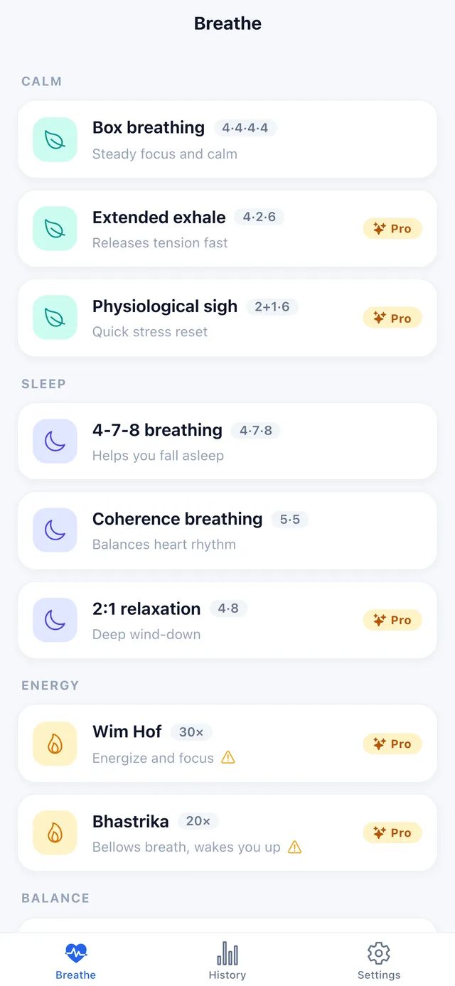 Espira breathing library